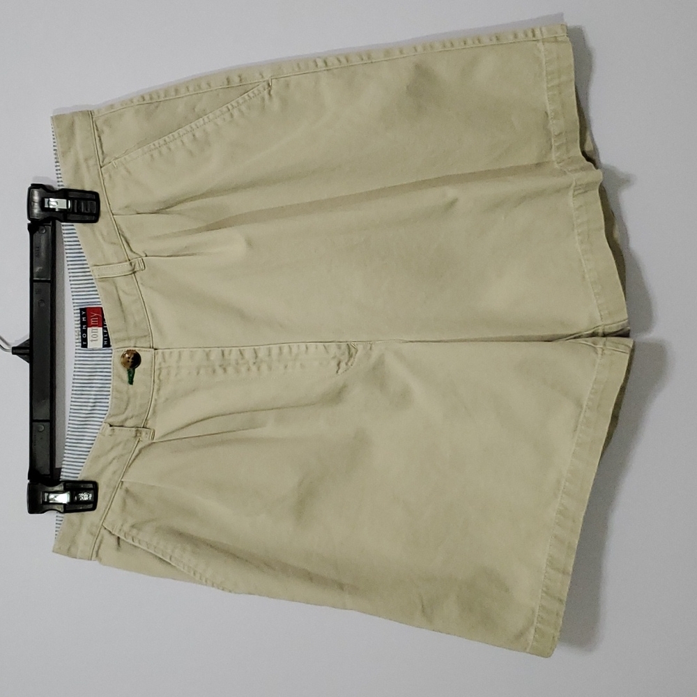 Tommy Hilfiger Khaki Cotton Shorts